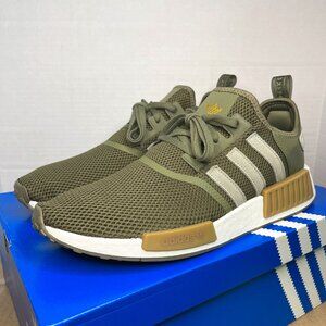 Adidias Men's NMD_R1's Olive Strata Size 13 NEW
